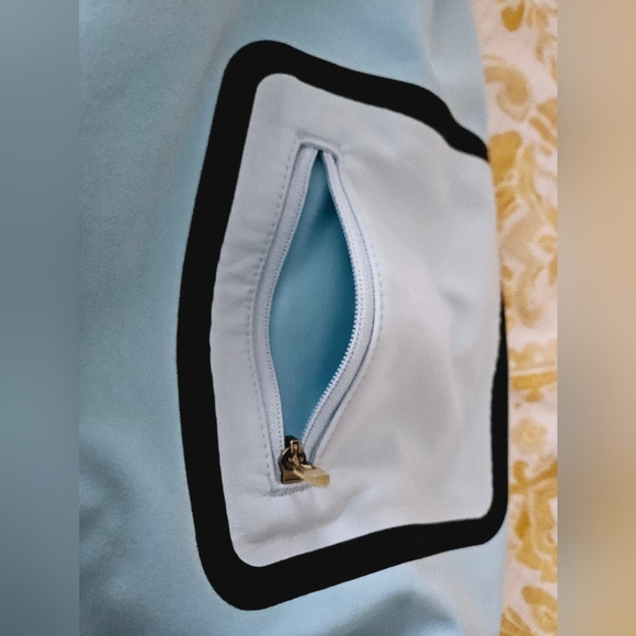 Vintage L.L. Bean Womens Soft Shell OAKMS Full Zip Light Blue Jacket Size Large - Picture 9 of 15